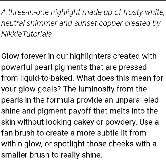 Ofra X Nikkietutorials Everglow  Highlighter NEW ✨️ - Picture 5 of 5